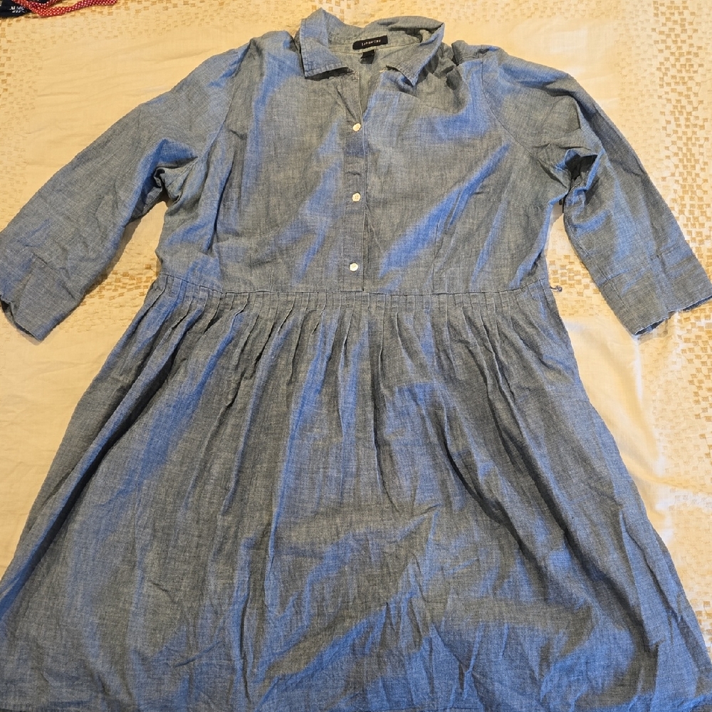 Lands' End Denim Blue Shirt